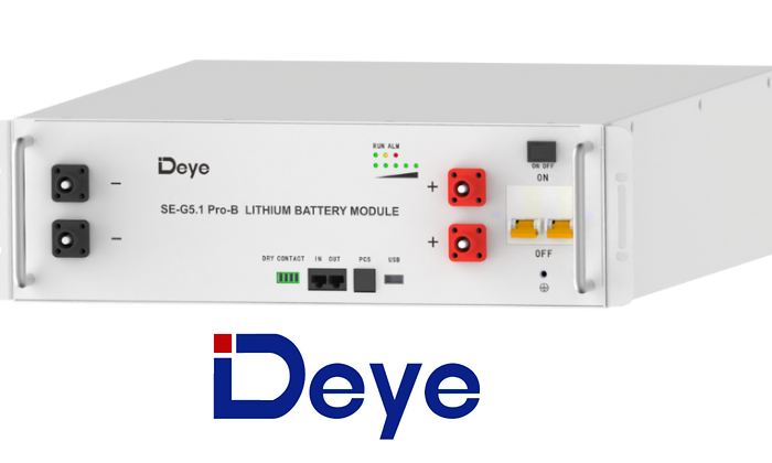 DEYE Bateria SE-G5.1-Pro-B 51.2V 100Ah 5.12kWh (niskonapięciowy)