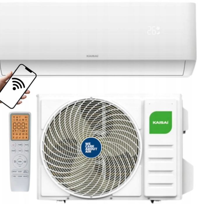 KAISAI PRO HEAT+ 3.5kW Klimatyzator ścienny
