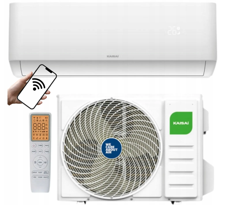 KAISAI PRO HEAT+ 3.5kW Klimatyzator ścienny